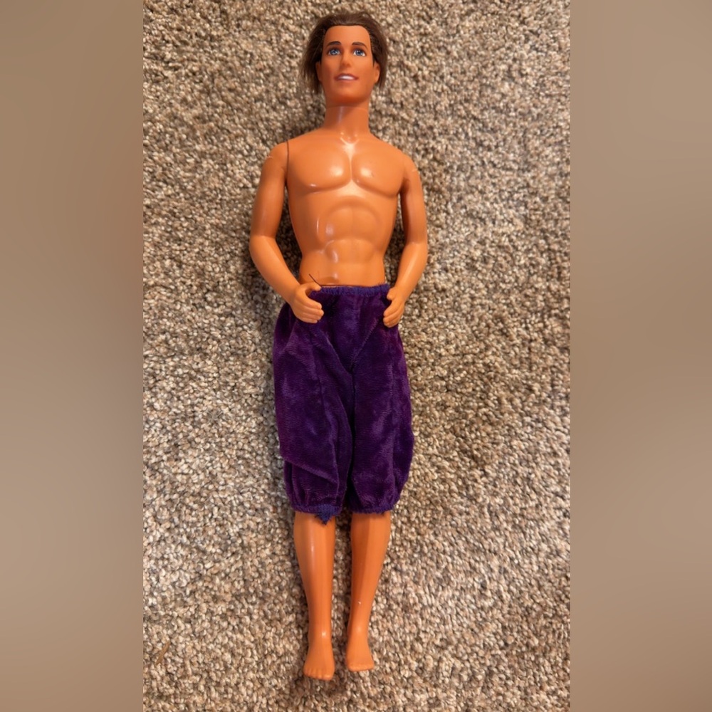 Vintage Ken Barbie Doll Rooted Hair 90’s Back Neck 1990 Twist Waist